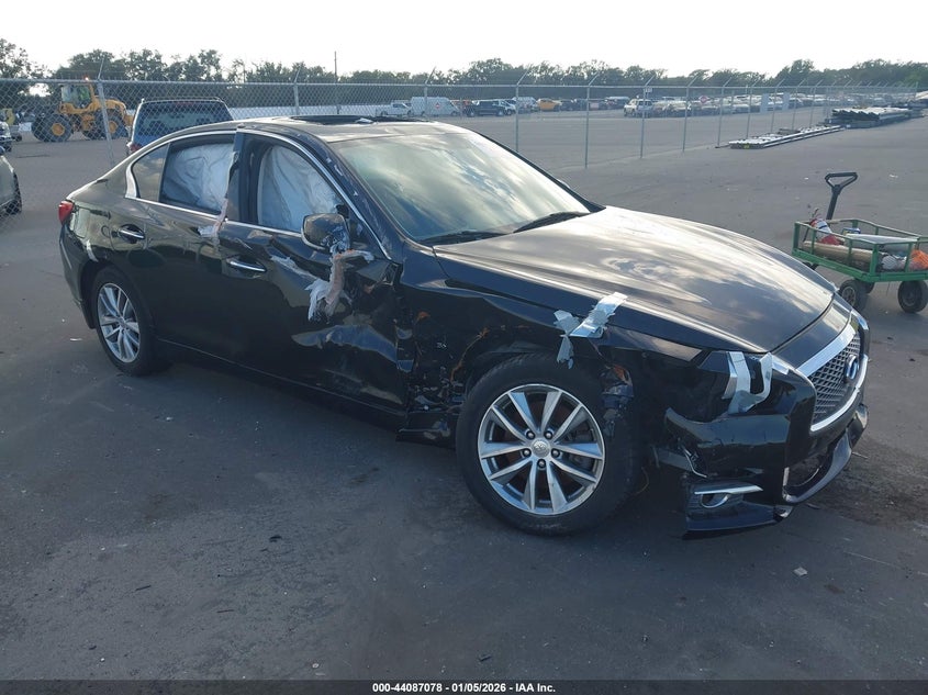 JN1BV7AR7FM423565 2015 Infiniti Q50 auction photo 1