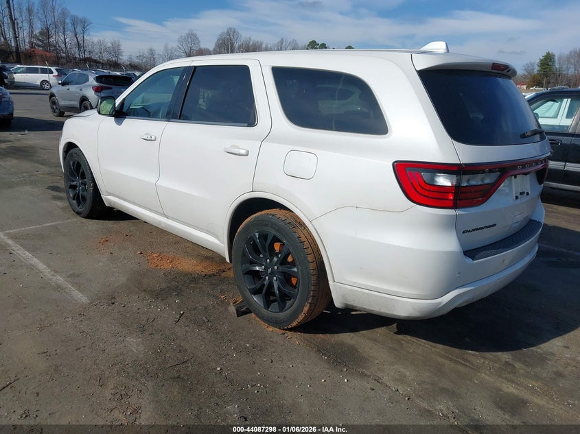 2019 Dodge Durango Sxt Plus Rwd