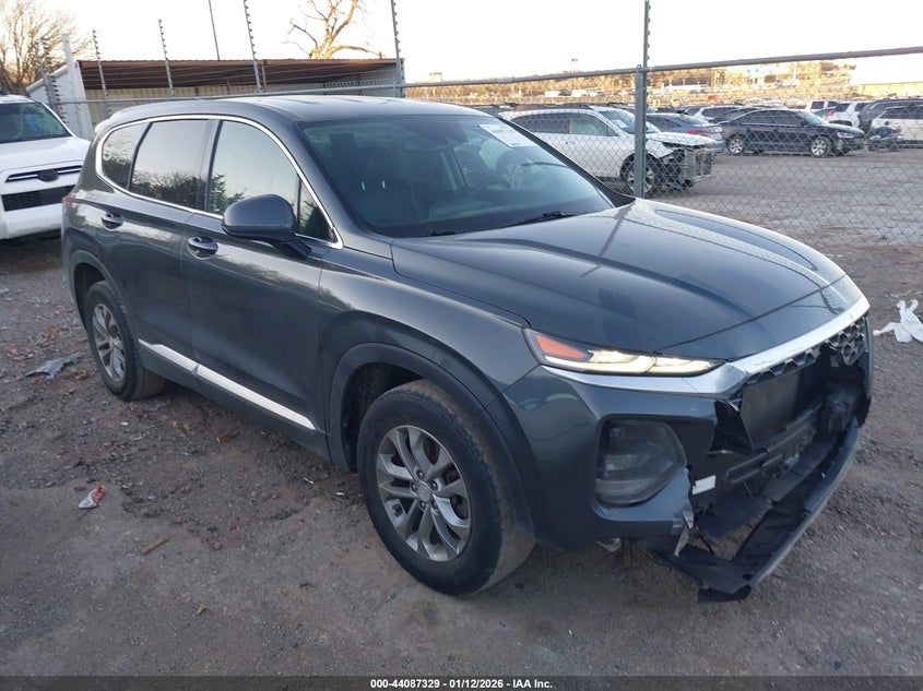 5NMS33AD1KH105734 2019 Hyundai Santa Fe Sel auction photo 1