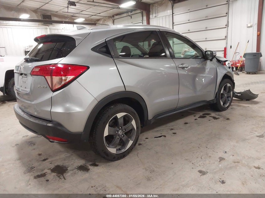 VIN 3CZRU6H7XJM707700 2018 HONDA HR-V EX-L