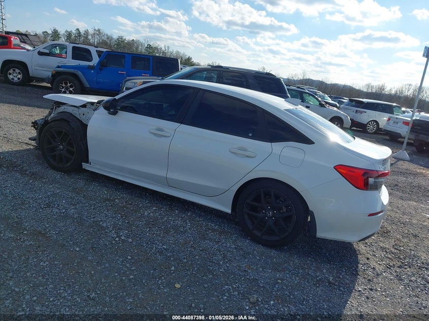 VIN 2HGFE2F54NH512570 2022 HONDA CIVIC SPORT