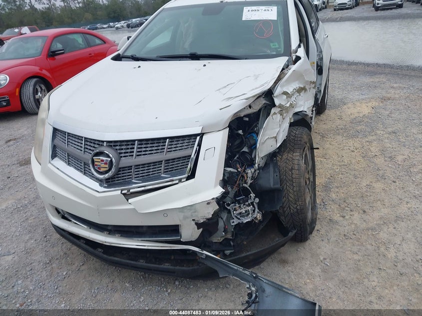 2012 Cadillac Srx 3.6 Performance Collection White Lot 111044087483 Vin 3GYFNBE3XCS565082