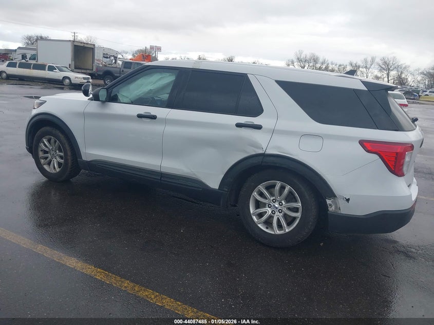 VIN 1FM5K8AC9LGA83720 2020 FORD POLICE INTERCEPTOR UTILITY