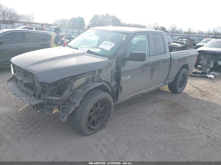 Vin: 1c6rr6fg9ks664705, lot: 44583381, ram 1500 classic tradesman  4x2 6'4 box 20192