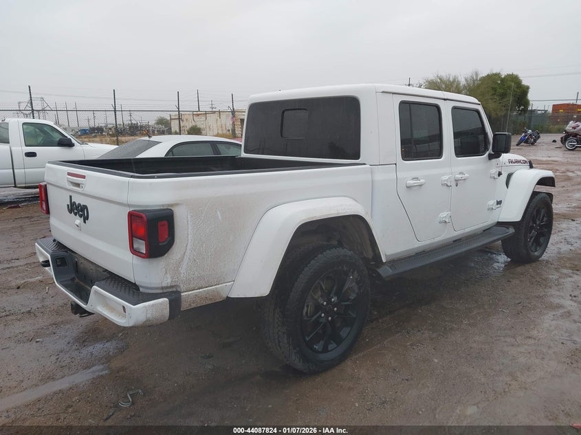 Vin: 1c6hjtfg9pl507646, lot: 44583677, jeep gladiator high altitude 4x4 20234