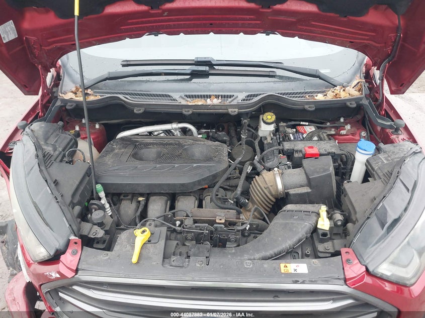 VIN MAJ6P1CL1JC177485 2018 FORD ECOSPORT SES