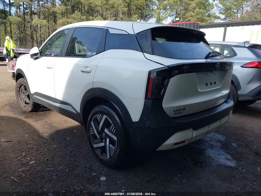 VIN 3N8AP6CA1SL395596 2025 NISSAN KICKS SV FWD