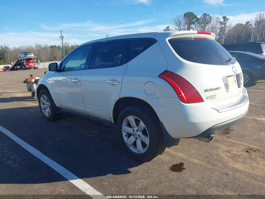 2007 NISSAN MURANO auction photo 3
