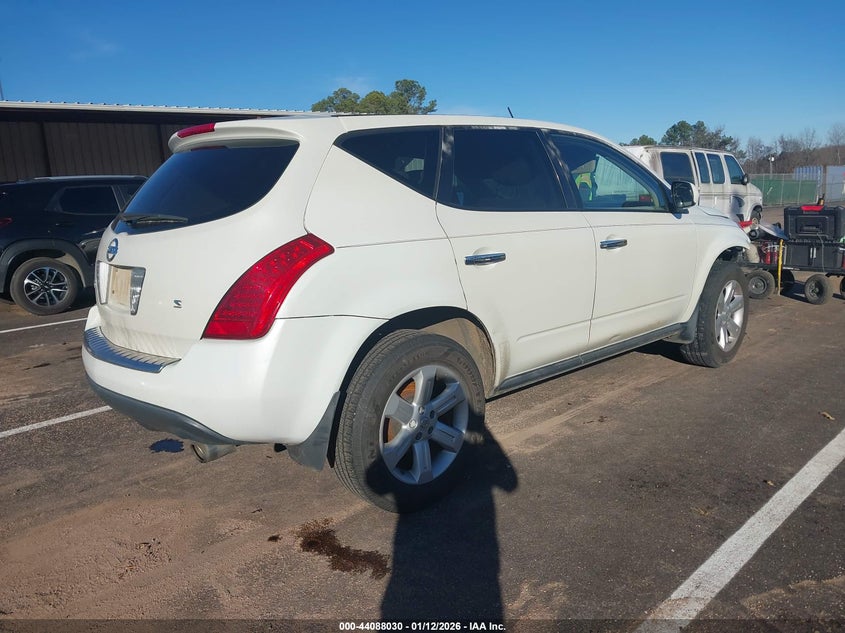 2007 NISSAN MURANO auction photo 4