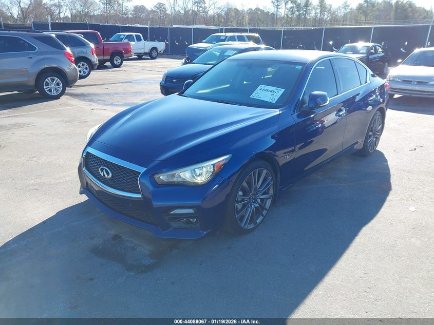 2016 Infiniti Q50 3.0T Red Sport 400