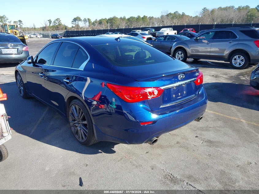 2016 Infiniti Q50 3.0T Red Sport 400
