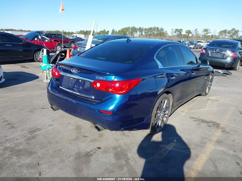 2016 Infiniti Q50 3.0T Red Sport 400
