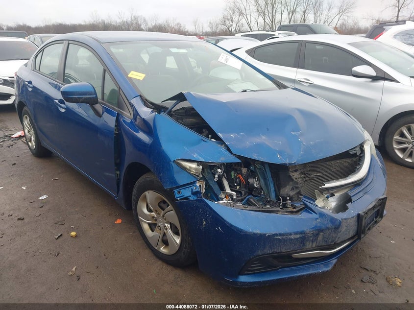 2HGFB2F59EH553477 2014 Honda Civic Lx auction photo 1