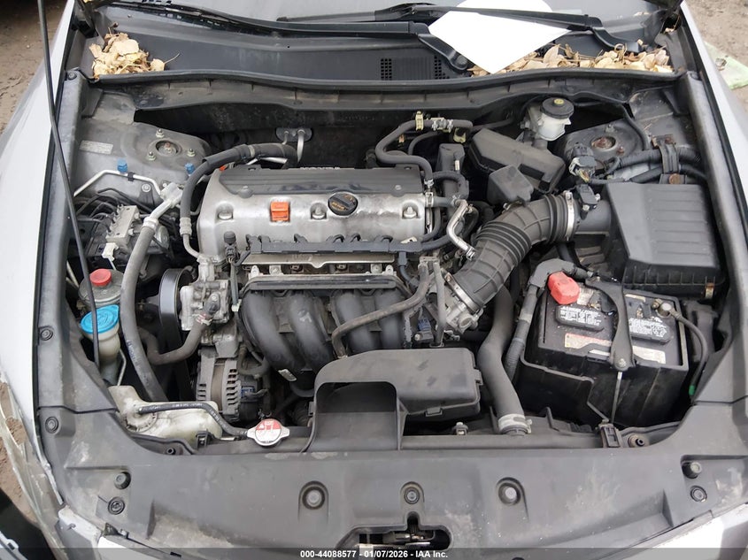 2012 Honda Accord 2.4 Lx grey Lot 111044088577 Vin 01HGCP2F30CA06141