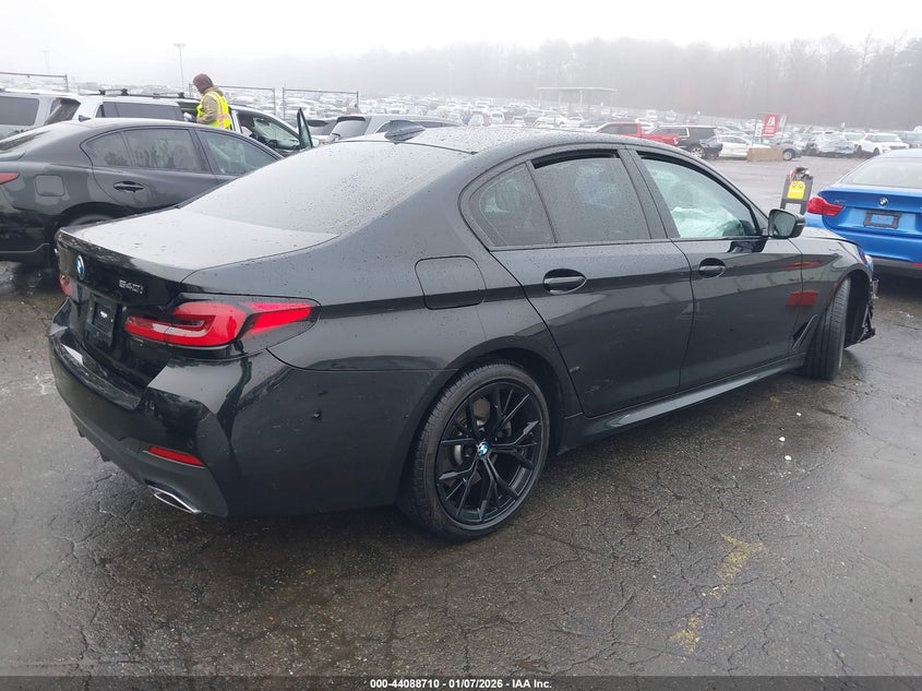 Vin: wba73bj01nwx58656, lot: 44584563, bmw 540 i xdrive 20224
