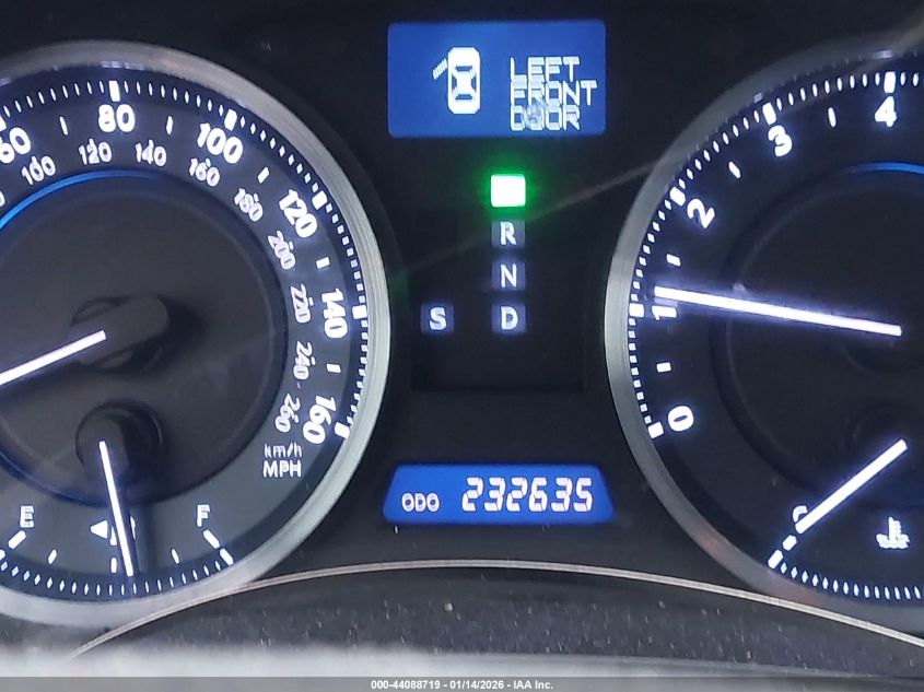 2012 Lexus Is 250 VIN: JTHCF5C22C5054797 Lot: 44088719