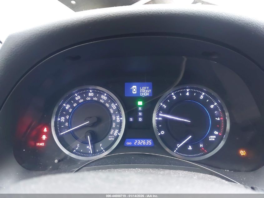 2012 Lexus Is 250 VIN: JTHCF5C22C5054797 Lot: 44088719