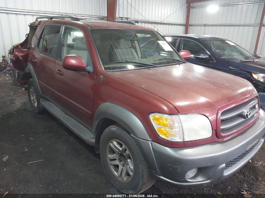 2004 Toyota Sequoia Sr5 V8 VIN: 5TDZT34A64S233077 Lot: 44088771