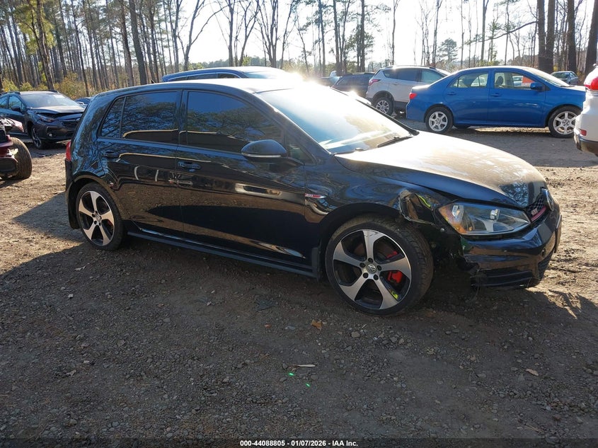 2017 Volkswagen Golf Gti Autobahn 4-Door/S 4-Door/Se 4-Door/Sport 4-Door