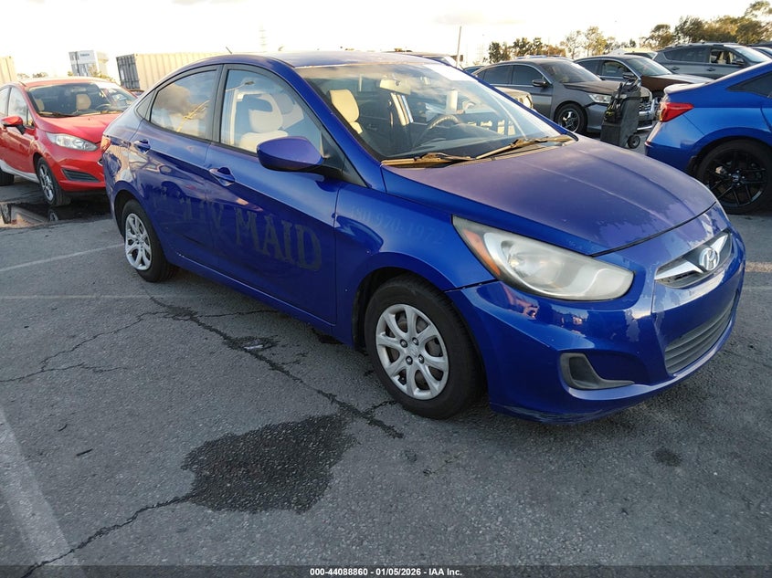 KMHCT4AE8EU613713 2014 Hyundai Accent Gls auction photo 1