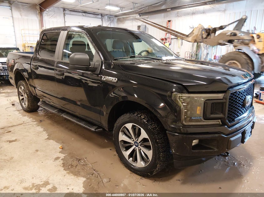 1FTEW1E55KFA28195 2019 Ford F-150 Xl auction photo 1