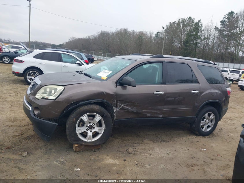 2011 GMC Acadia Sl VIN: 1GKKRNED0BJ259130 Lot: 44088921
