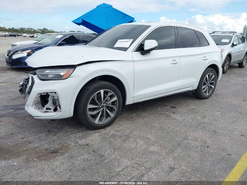 2021 Audi Q5 Premium Plus 45 Tfsi Quattro S Tronic