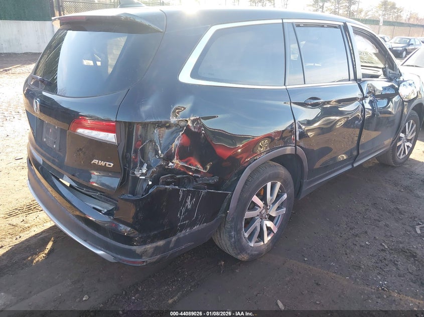 2022 Honda Pilot Awd Ex-L