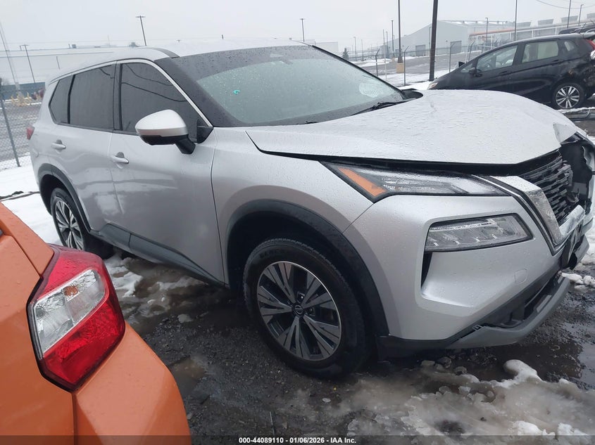 5N1AT3BB9MC765378 2021 Nissan Rogue Sv Intelligent Awd auction photo 1