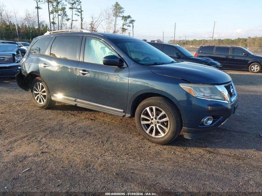 5N1AR2MM7EC610854 2014 Nissan Pathfinder Sl auction photo 1