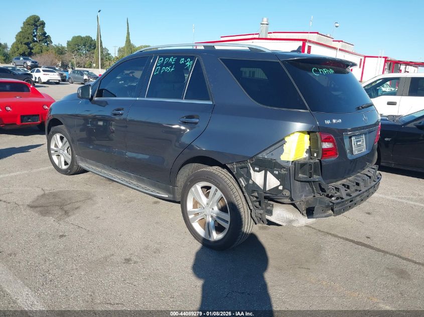 2015 Mercedes-Benz Ml 350