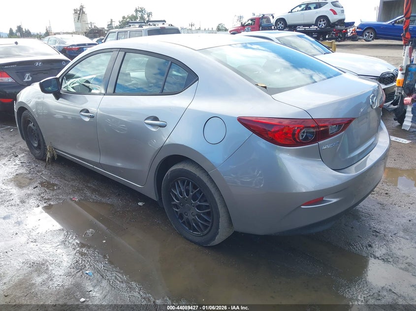 Vin: 3mzbm1u72fm231592, lot: 44585280, mazda mazda3 i sport 20153