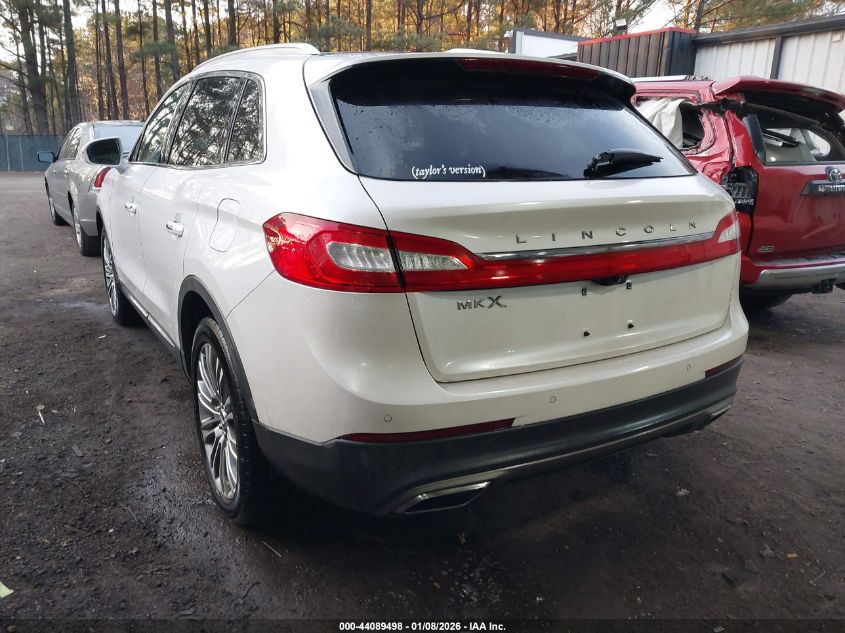 2017 Lincoln Mkx Reserve