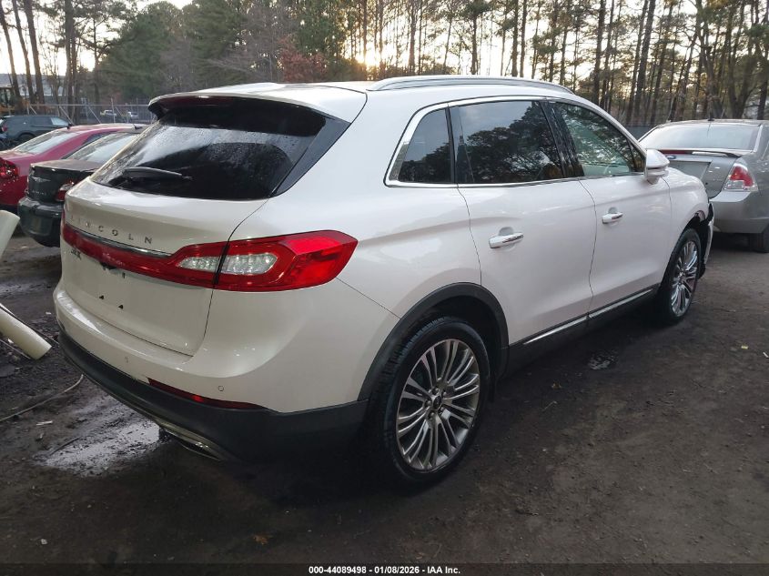 2017 Lincoln Mkx Reserve