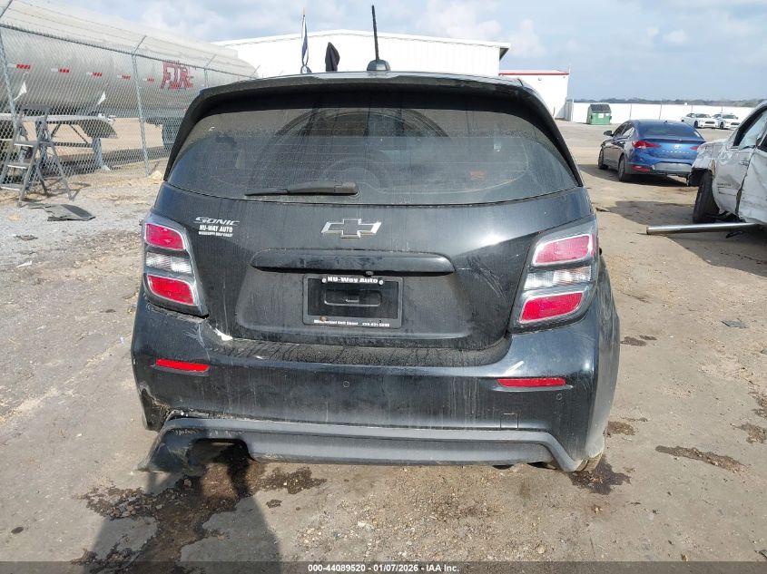 2020 Chevrolet Sonic Fwd 1Fl 5-Door VIN: 1G1JG6SB2L4120096 Lot: 44089520