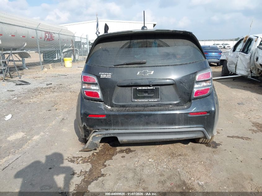 2020 Chevrolet Sonic Fwd 1Fl 5-Door VIN: 1G1JG6SB2L4120096 Lot: 44089520