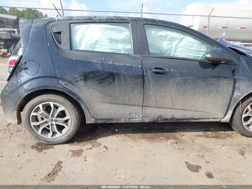 2020 Chevrolet Sonic Fwd 1Fl 5-Door VIN: 1G1JG6SB2L4120096 Lot: 44089520