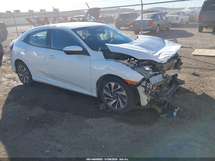 SHHFK7H25JU215443 2018 Honda Civic Lx auction photo 1