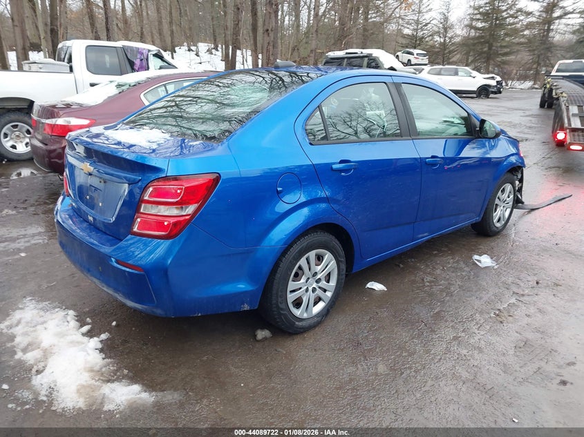 Vin: 1g1jb5sbxk4135548, lot: 44585575, chevrolet sonic ls auto 20194