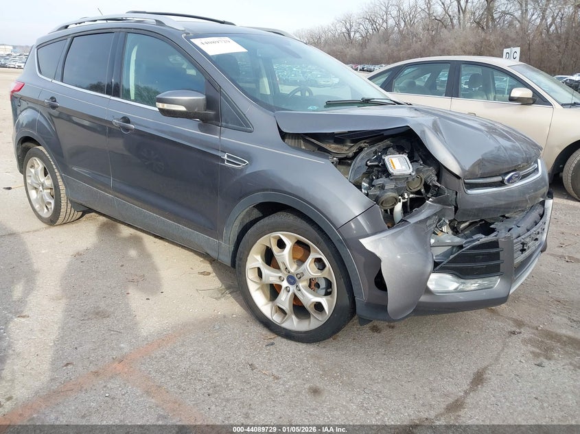 1FMCU0J92DUD49413 2013 Ford Escape Titanium auction photo 1