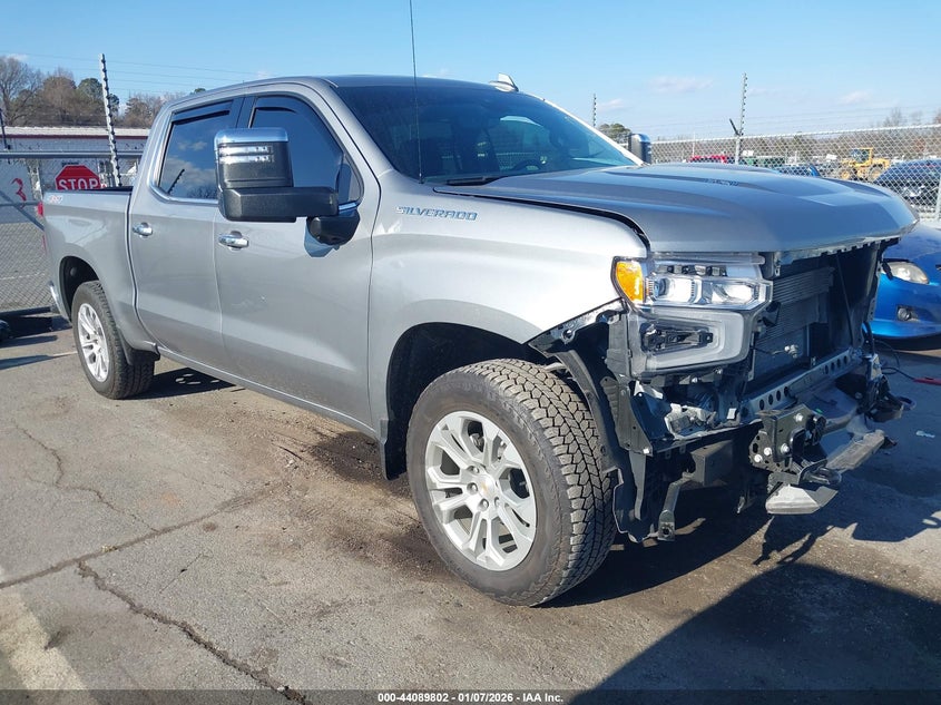 3GCUKGEL6SG197701 2025 Chevrolet Silverado 1500 4Wd Short Bed Ltz auction photo 1