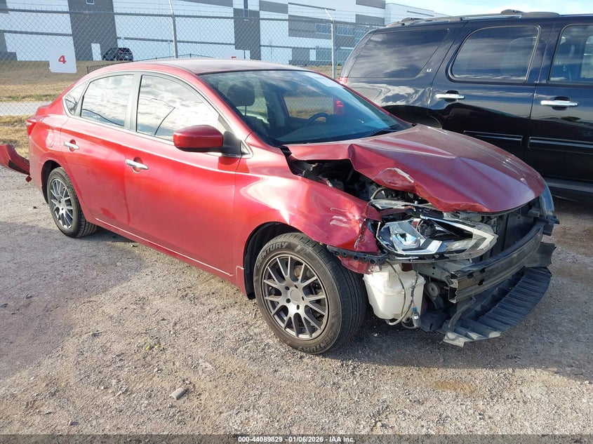 3N1AB7AP7GY310040 2016 Nissan Sentra Sv auction photo 1