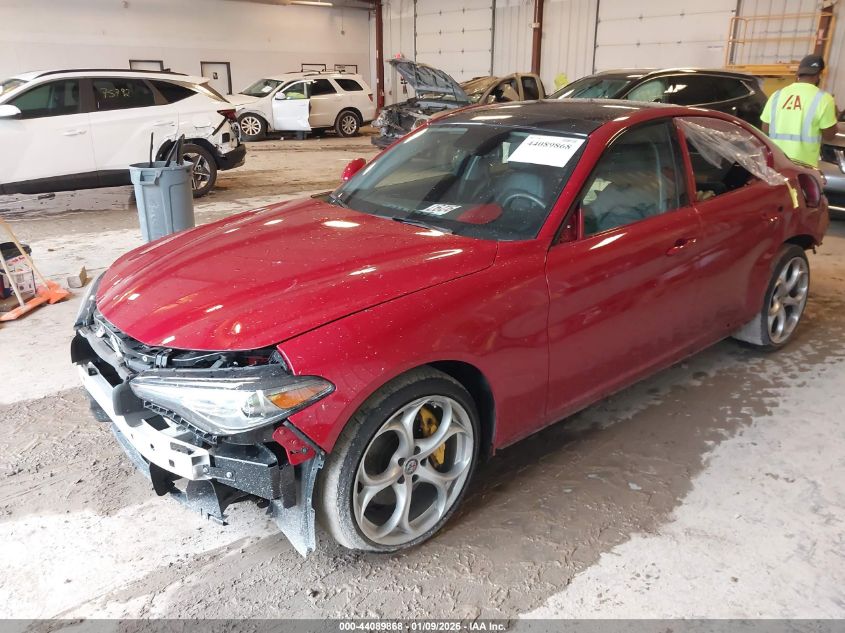 2018 Alfa Romeo Giulia Ti Sport Awd