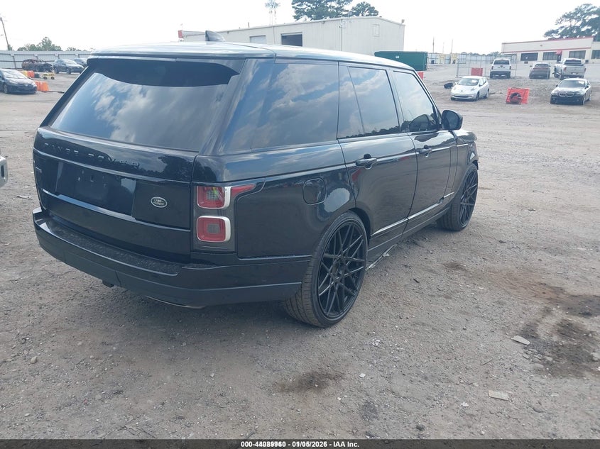 VIN SALGS2RE8JA513682 2018 LAND ROVER RANGE ROVER 5.0L V8 SUPERCHARGED