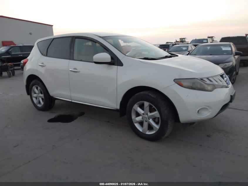 JN8AZ1MU9AW017752 2010 Nissan Murano S auction photo 1