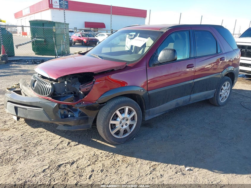 BUICK RENDEZVOUS 2005 VIN 3G5DA03E25S567498