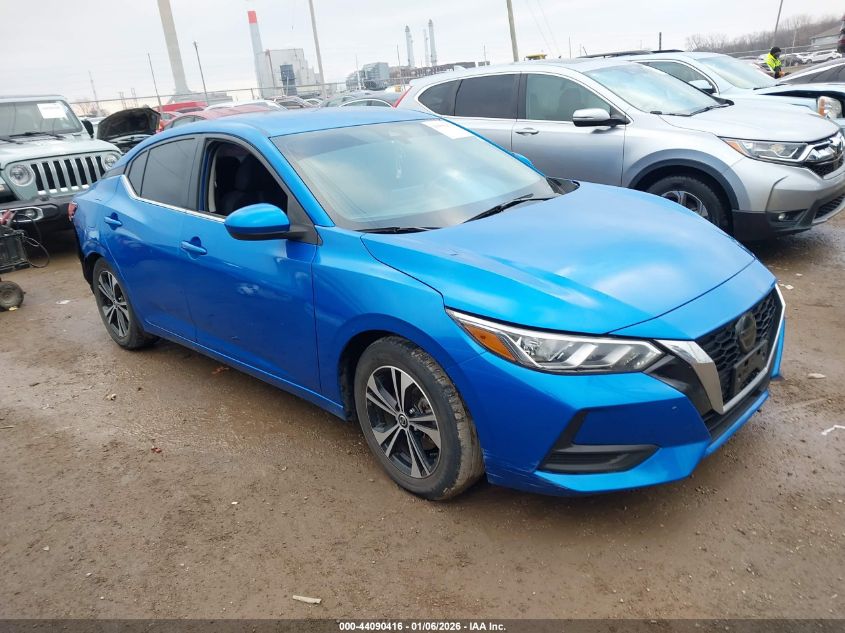 2021 Nissan Sentra Sv Xtronic Cvt