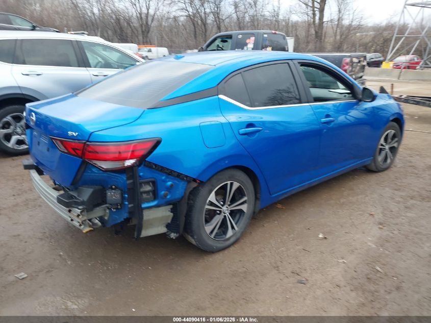 2021 Nissan Sentra Sv Xtronic Cvt