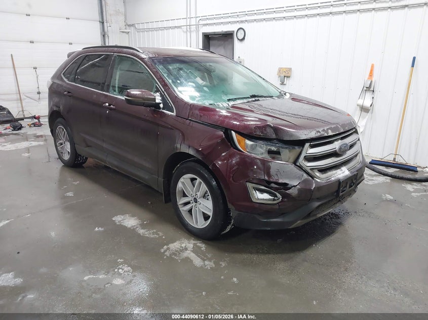 2FMPK4J95JBC07377 2018 Ford Edge Sel auction photo 1