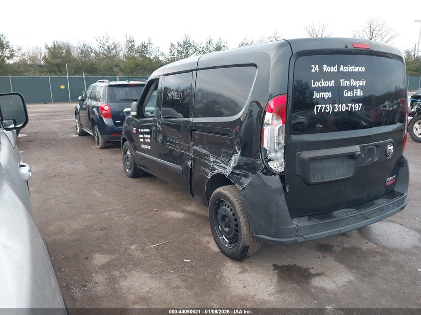 Vin: zfberfat0f6a89118, lot: 44586474, ram promaster city tradesman 20153